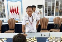 Gubernur Kalimantan Tengah, Agustiar Sabran Kandidat kuat calon Ketua Umum Pengurus Besar Persatuan Catur Seluruh Indonesia (PB Percasi) masa bakti 2026-2030 yang didukung Mayoritas Pengurus Provinsi (Pengprov) Percasi se-Indonesia. pada Musyawarah Nasional (Munas) Percasi XXX 2026 di The Tavia Heritage Hotel, Jakarta 10-12 April 2026.