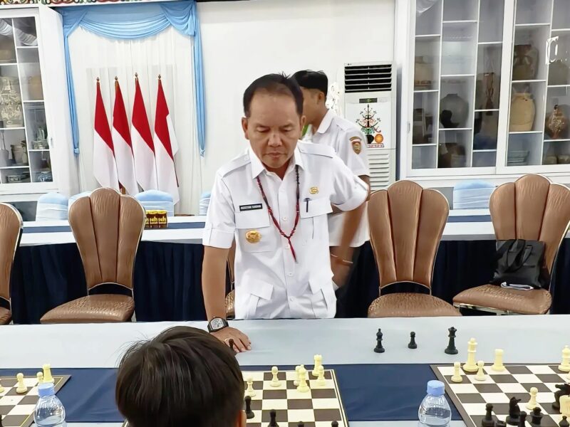 Gubernur Kalimantan Tengah, Agustiar Sabran Kandidat kuat calon Ketua Umum Pengurus Besar Persatuan Catur Seluruh Indonesia (PB Percasi) masa bakti 2026-2030 yang didukung Mayoritas Pengurus Provinsi (Pengprov) Percasi se-Indonesia. pada Musyawarah Nasional (Munas) Percasi XXX 2026 di The Tavia Heritage Hotel, Jakarta 10-12 April 2026.