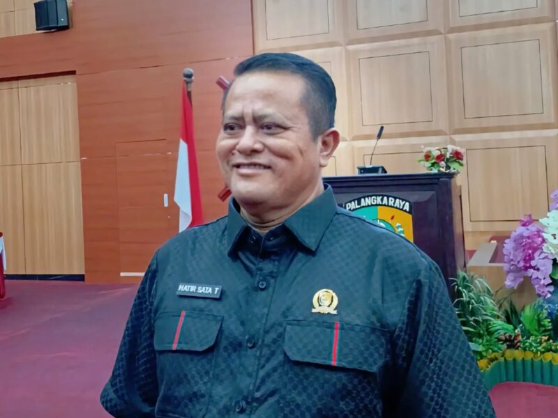 Anggota Komisi I DPRD Kota Palangka Raya, Hatir Sata Tarigan.
