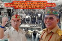 "Mungkin kita tidak setuju pada banyak hal, tapi tidak untuk masa depan Kalteng. Di sini, di bawah pataka persatuan Dayak, kami berikrar: untuk setiap anak yang lahir di tanah ini, kami akan melawan narkoba sampai titik darah penghabisan." GDAN.
