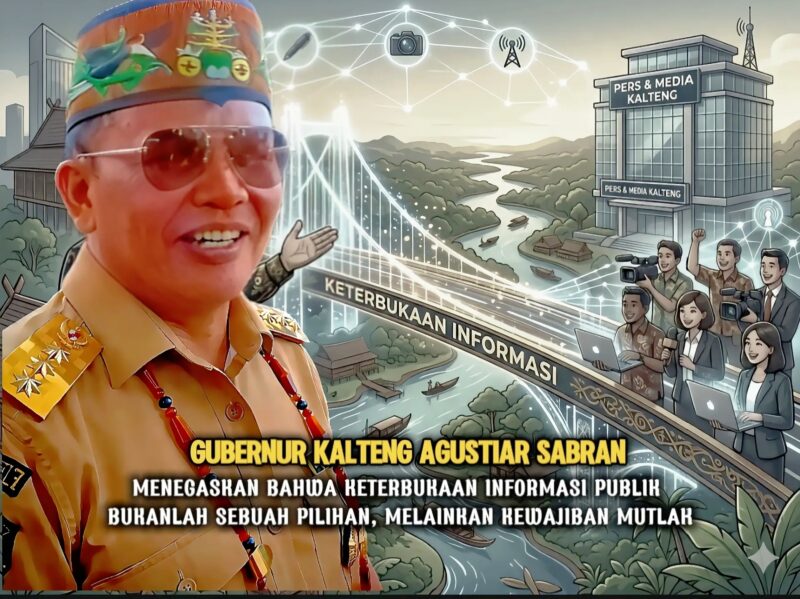 Penegasan itu disampaikan Gubernur Agustiar Sabran dalam pertemuan strategis bersama insan pers di Istana Isen Mulang pada Jumat (17/4),