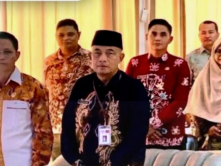 Plt. Asisten Administrasi Umum Sekda Seruyan, H. Sugian Noor, memimpin 
