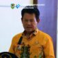 Bupati Seruyan, Ahmad Selanorwanda, S.E., M.Si.,  membuka Rapat Koordinasi Pengendalian dan Evaluasi (Rakordalev) pelaksanaan rencana pembangunan Tahun Anggaran 2025 dan Triwulan I Tahun Anggaran 2026, di Aula Bapperinda Kabupaten Seruyan, Kamis (30/04/2026). Foto Dokumentasi Kominfo Seruyan