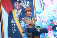 Gubernur Kalteng, Agustiar Sabran dipelantikan DAD dan BATAMAD Kabupaten/Kota se-Kalimantan Tengah di Aula Jayang Tingang, Lt. II Kantor Gubernur Kalteng, Jumat (22/5).