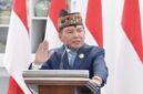 Gubernur Agustiar Sabran saat menyampaikan sambutan dan tanggapan terkait pelantikan Pejabat Pimpinan Tinggi Pratama di lingkungan Pemerintah Provinsi Kalimantan Tengah Selasa, (26/5).
