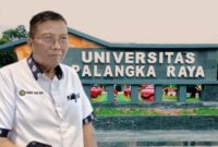 Ketua Panitia Pemilihan Rektor Universitas Palangka Raya periode 2026-2030 Joni Bungai. (Foto Humas UPR)