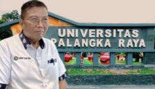 Ketua Panitia Pemilihan Rektor Universitas Palangka Raya periode 2026-2030 Joni Bungai. (Foto Humas UPR)